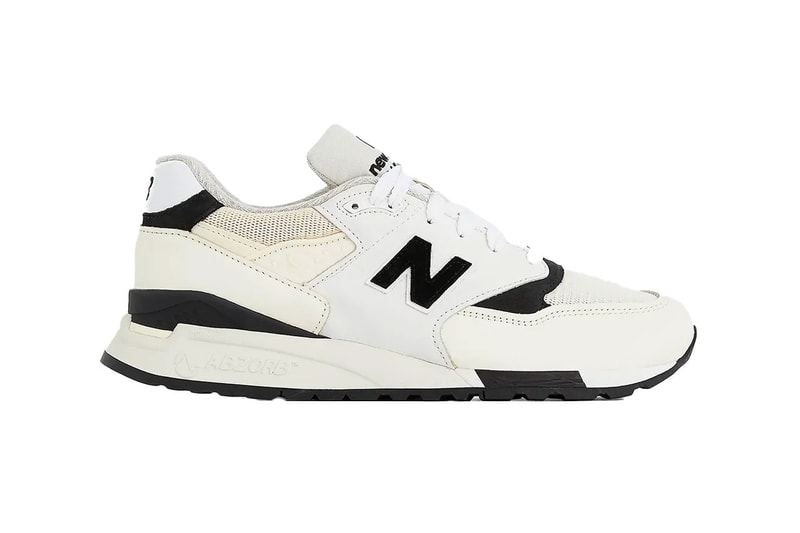 New Balance 998 MADE in USA 推出全新配色「Black/White」