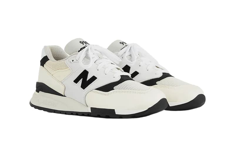 New Balance 998 MADE in USA 推出全新配色「Black/White」