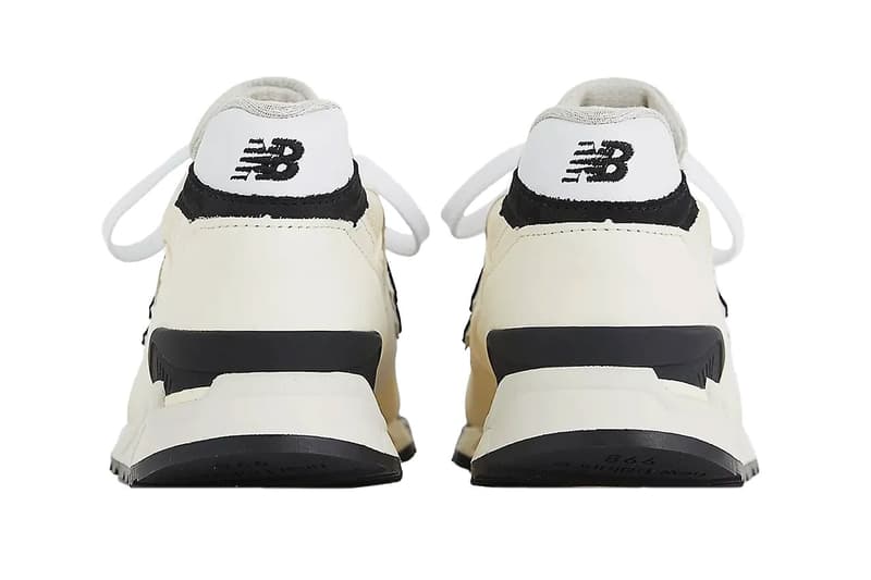 New Balance 998 MADE in USA 推出全新配色「Black/White」