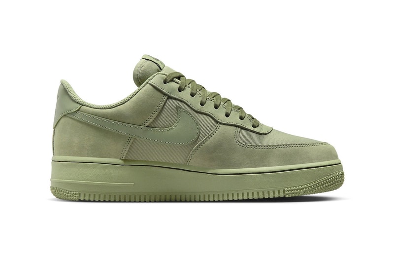 近賞 Nike Air Force 1 Low Premium 全新配色「Oil Green」官方圖輯