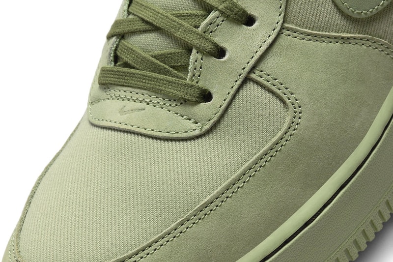 近賞 Nike Air Force 1 Low Premium 全新配色「Oil Green」官方圖輯