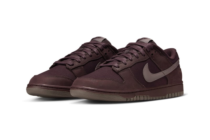 Nike Dunk Low 推出全新配色「Oil Green」、「Burgundy Crush」