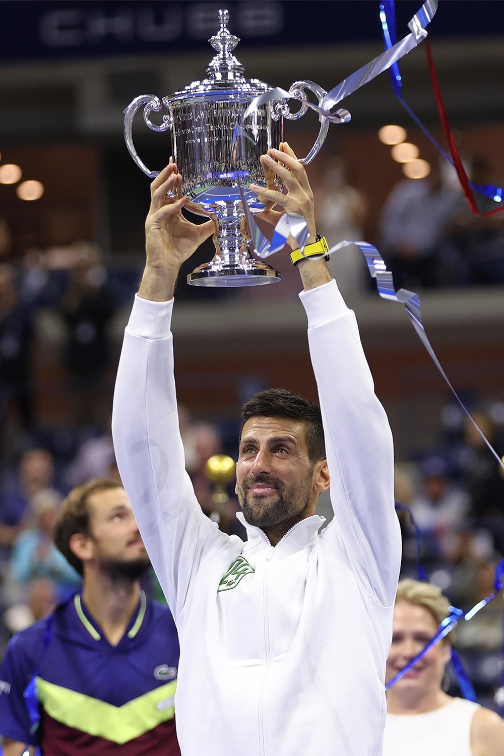 Novak Djokovic 3 盤擊敗 Sergeyevich Medvedev 奪得美國網球公開賽冠軍