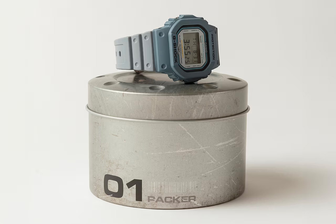 Packer x G-Shock DW-5600 最新聯名錶款發佈
