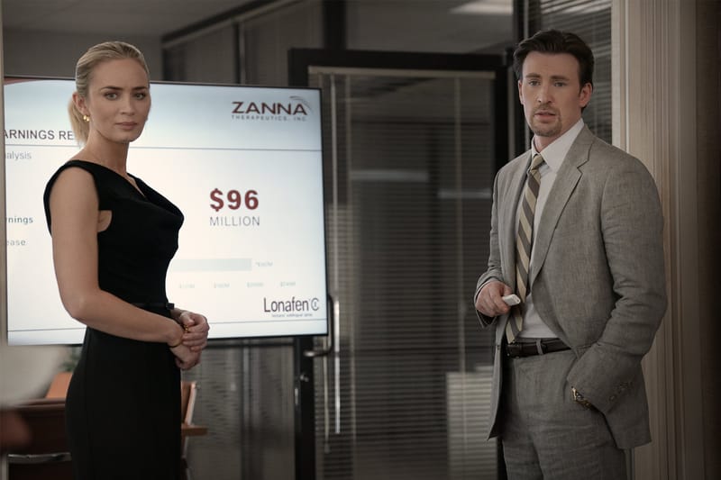 Emily Blunt、Chris Evans 主演 Netflix 最新電影《沈默騙局 Pain Hustler》前導預告釋出