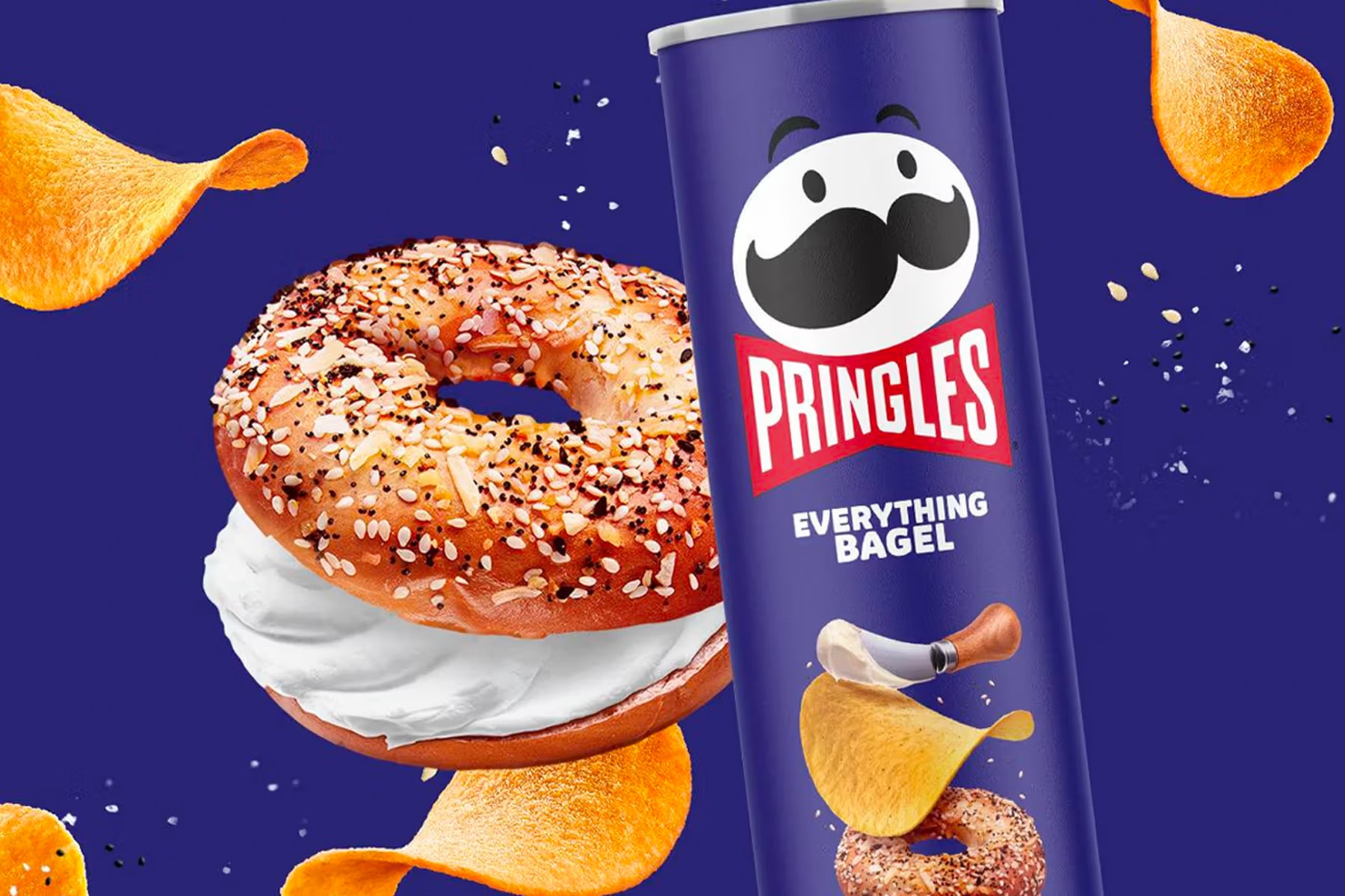 Pringles 推出全新「Everything Bagel」口味洋芋片