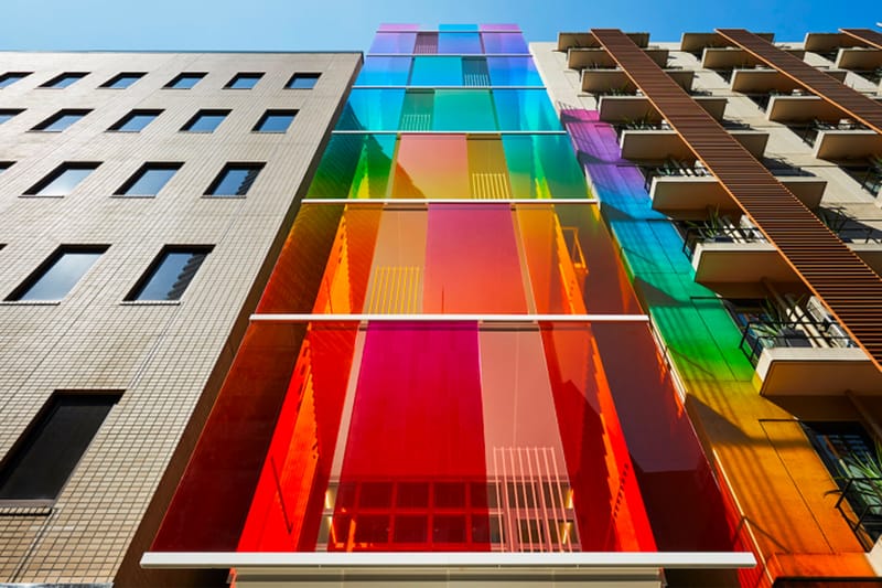 一覽 SAKO Architects 全新東京建築「Vertical Rainbow」