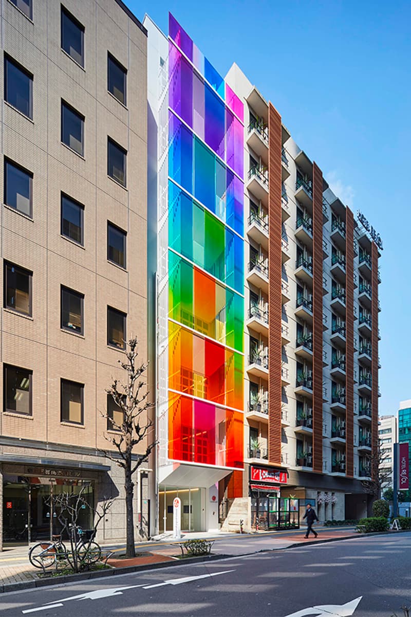 一覽 SAKO Architects 全新東京建築「Vertical Rainbow」