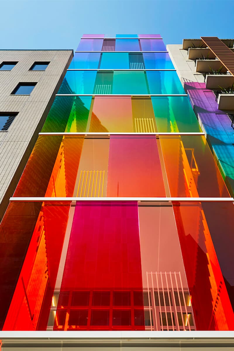 一覽 SAKO Architects 全新東京建築「Vertical Rainbow」