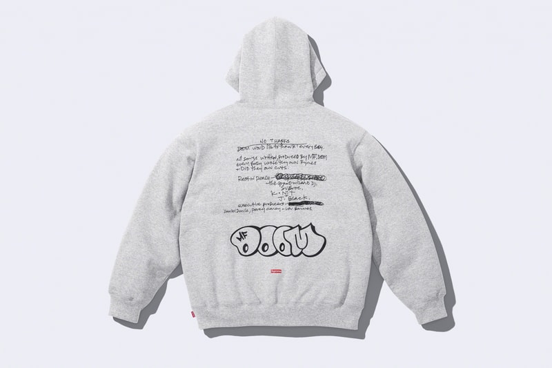 Supreme x MF Doom 2023 秋季全新聯名系列發佈