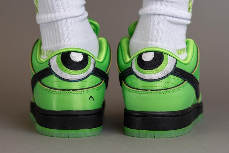近賞《飛天小女警 The Powerpuff Girls》x Nike SB Dunk Low 上腳圖輯
