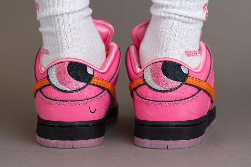 近賞《飛天小女警 The Powerpuff Girls》x Nike SB Dunk Low 上腳圖輯