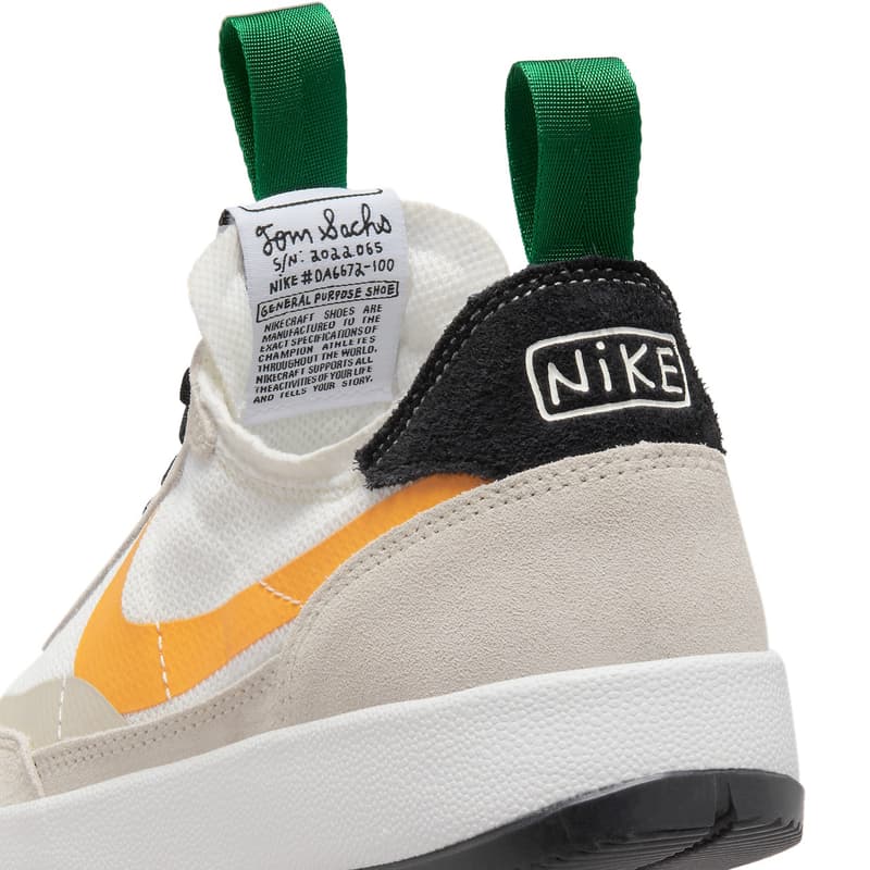 近賞 Tom Sachs x NikeCraft General Purpose Shoe「Summit White」官方圖輯