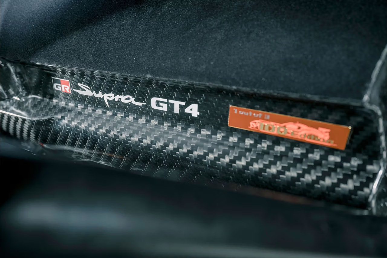 Toyota 正式發表全球限量 3 輛 GR Supra GT4「100 Edition」別注車型