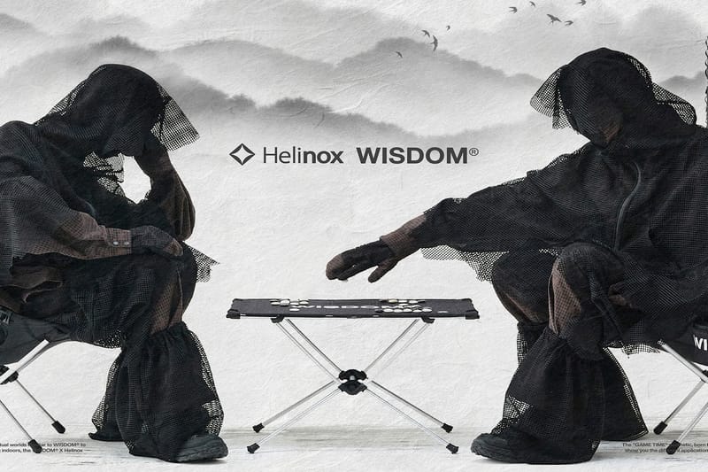 WISDOM® X Helinox 正式推出聯名戶外用品系列「GAME TIME」