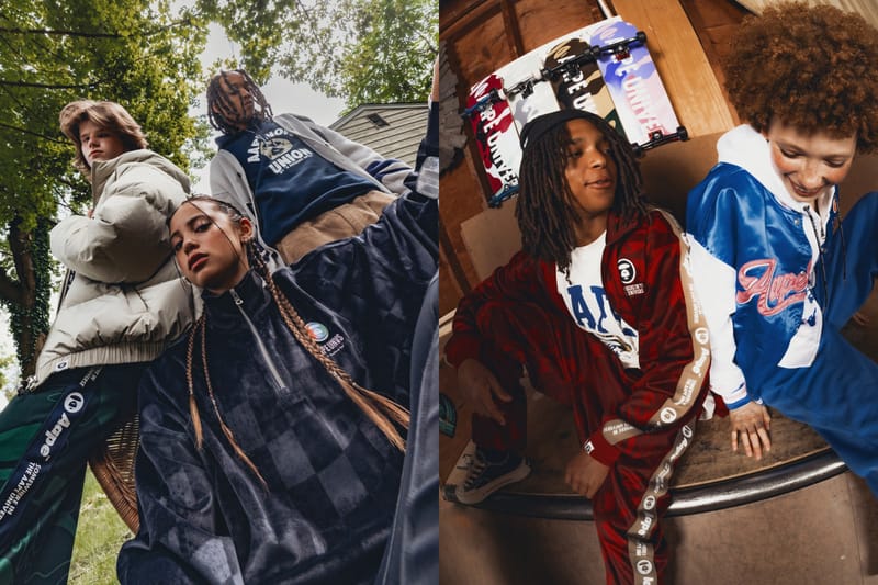 AAPE BY *A BATHING APE®  最新 2023 秋冬系列正式登場