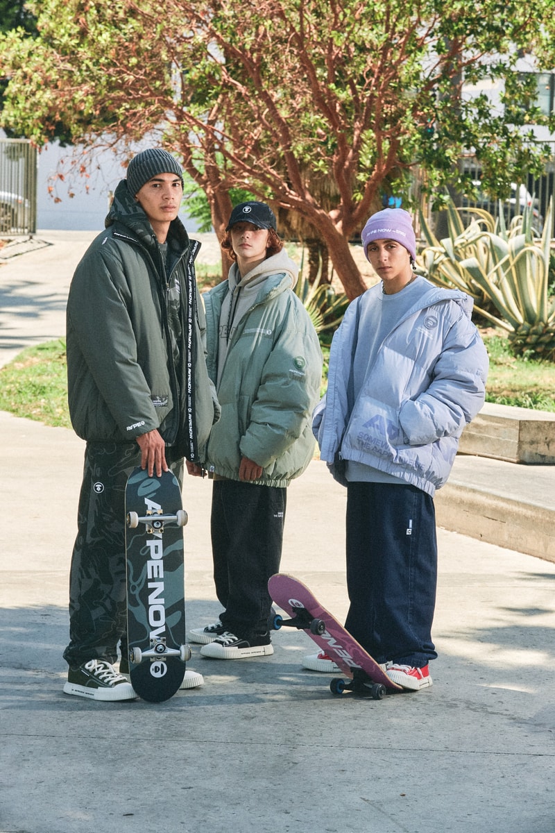 AAPE BY *A BATHING APE® 支線 AAPENOW 最新 2023 秋冬系列