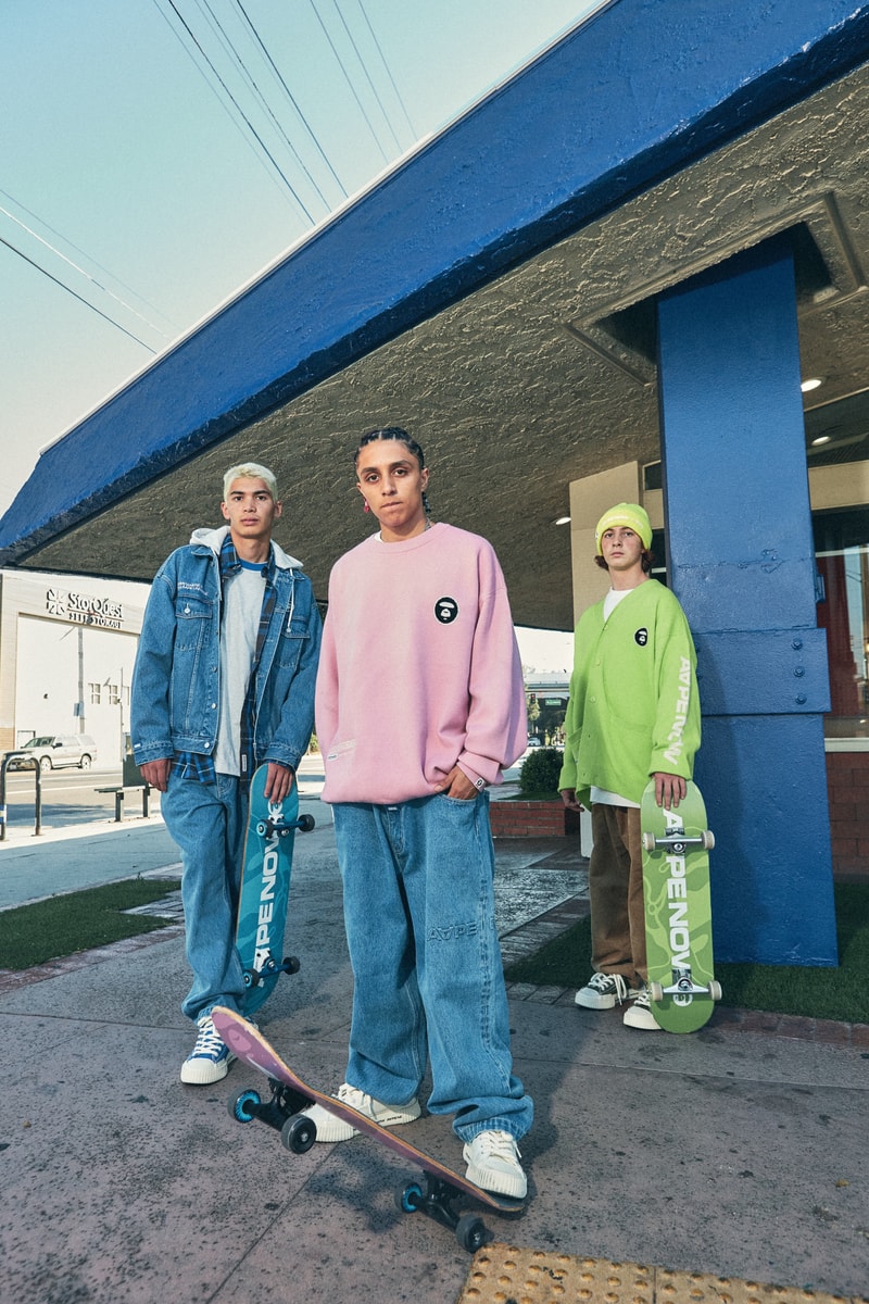 AAPE BY *A BATHING APE® 支線 AAPENOW 最新 2023 秋冬系列