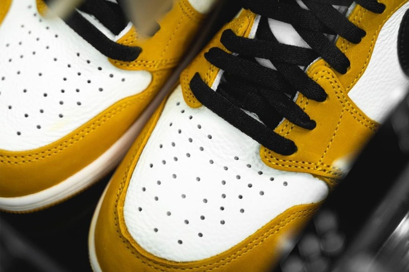 率先近賞 Air Jordan 1 High OG 最新配色「Yellow Ochre」