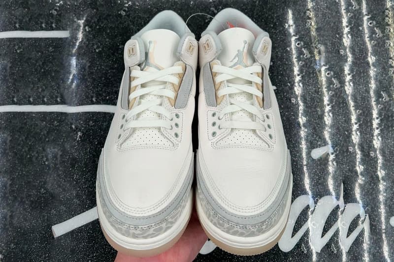 率先近賞 Air Jordan 3 Craft 全新配色「Ivory」