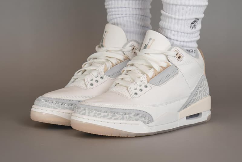 率先上腳 Air Jordan 3 Craft 全新配色「Ivory」