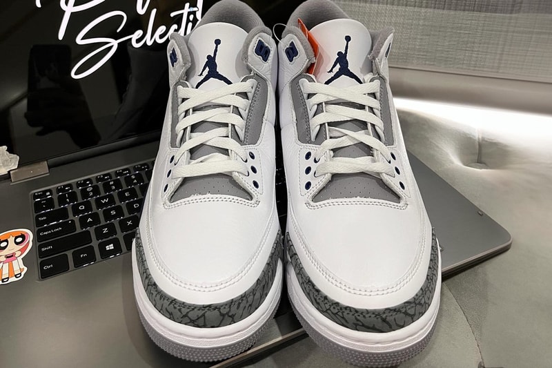 率先預覽 Air Jordan 3 最新配色「Midnight Navy」