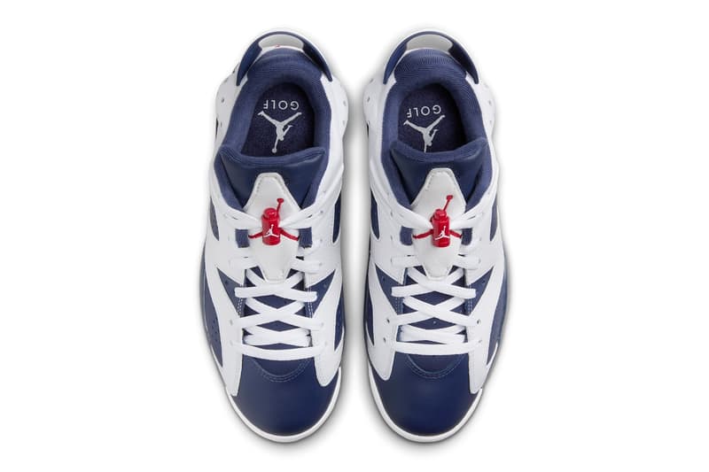 率先預覽 Air Jordan 6 Low Golf 全新配色「Olympic」