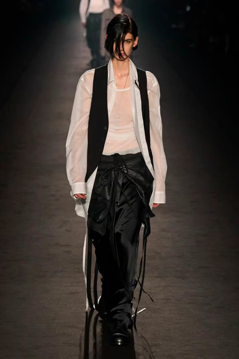 Ann Demeulemeester 正式發佈 2024 春夏系列大秀