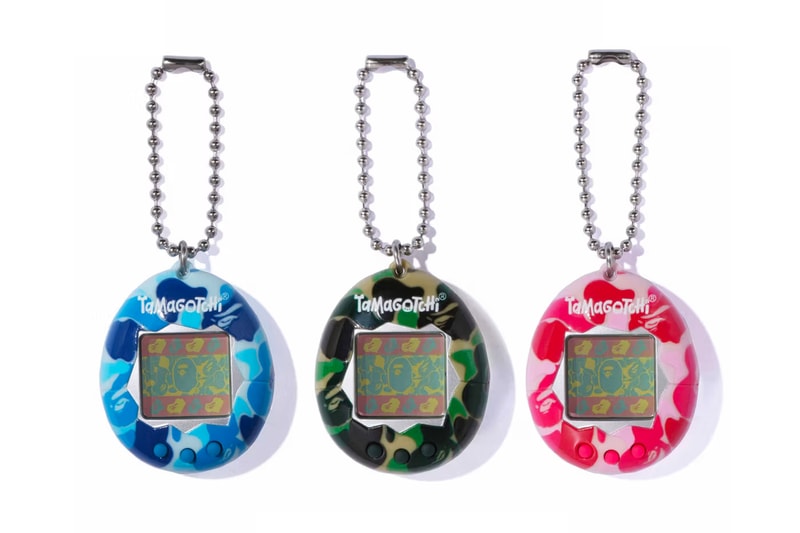 A BATHING APE® 攜手 BANDAI 推出 Tamagotchi 聯名電子寵物機