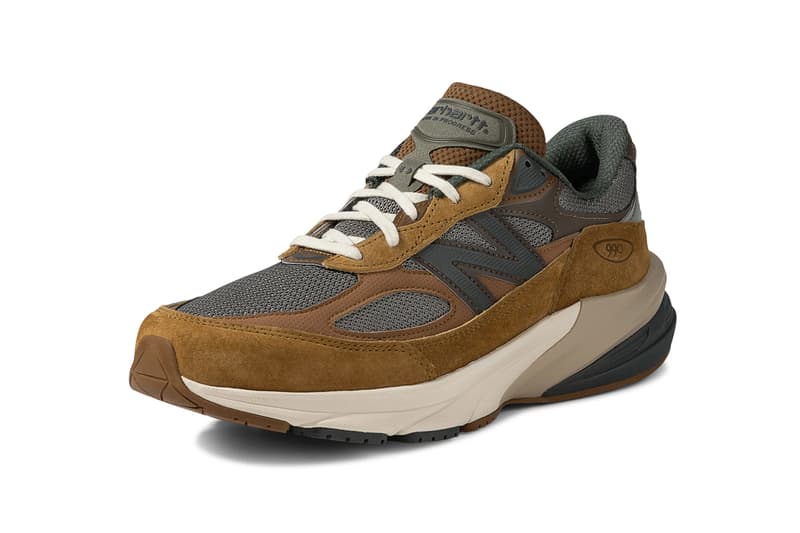 Carhartt WIP x New Balance MADE in USA 990v6 全新聯名鞋款台灣發售情報公開