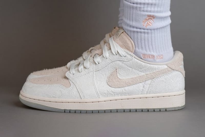 近賞 Chris Paul x Air Jordan 1 Low OG「Give Them Flowers」上腳圖輯