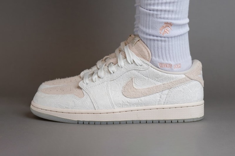 近賞 Chris Paul x Air Jordan 1 Low OG「Give Them Flowers」上腳圖輯