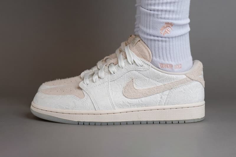 近賞 Chris Paul x Air Jordan 1 Low OG「Give Them Flowers」上腳圖輯