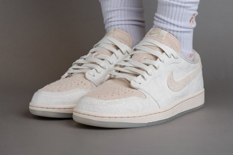 近賞 Chris Paul x Air Jordan 1 Low OG「Give Them Flowers」上腳圖輯