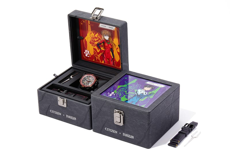 CITIZEN x《新世紀福音戰士》聯名錶款正式發佈