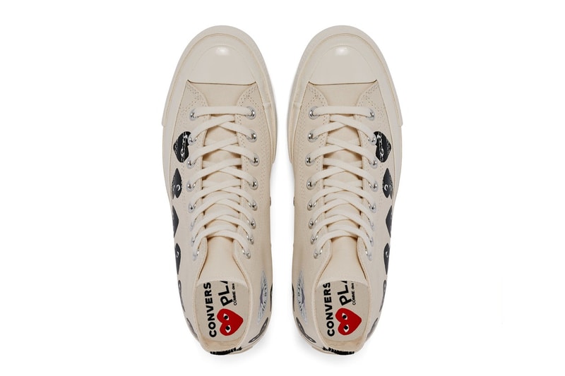 COMME des GARÇONS Play x Converse Chuck 70 聯名鞋款正式發佈