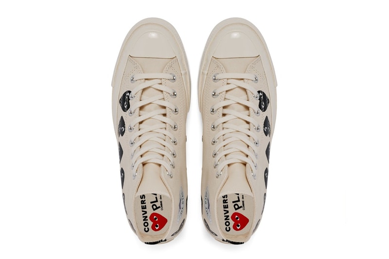 COMME des GARÇONS Play x Converse Chuck 70 聯名鞋款正式發佈