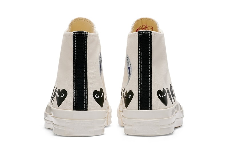 COMME des GARÇONS Play x Converse Chuck 70 聯名鞋款正式發佈