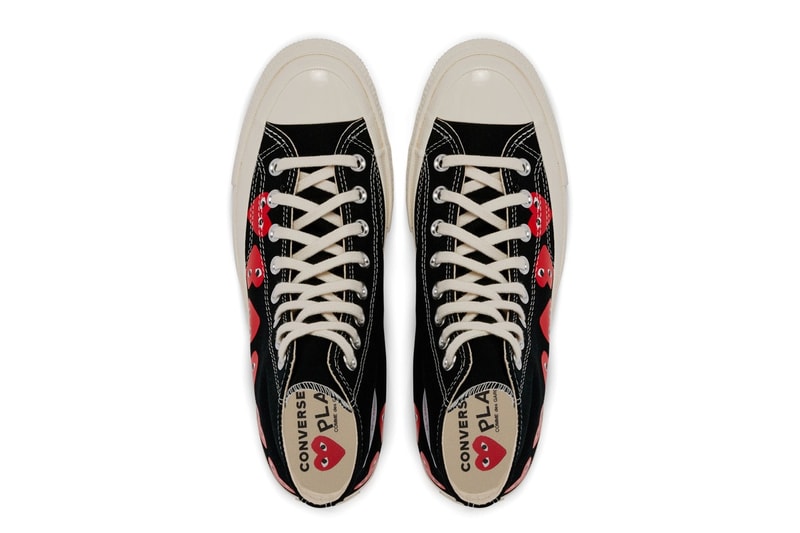 COMME des GARÇONS Play x Converse Chuck 70 聯名鞋款正式發佈