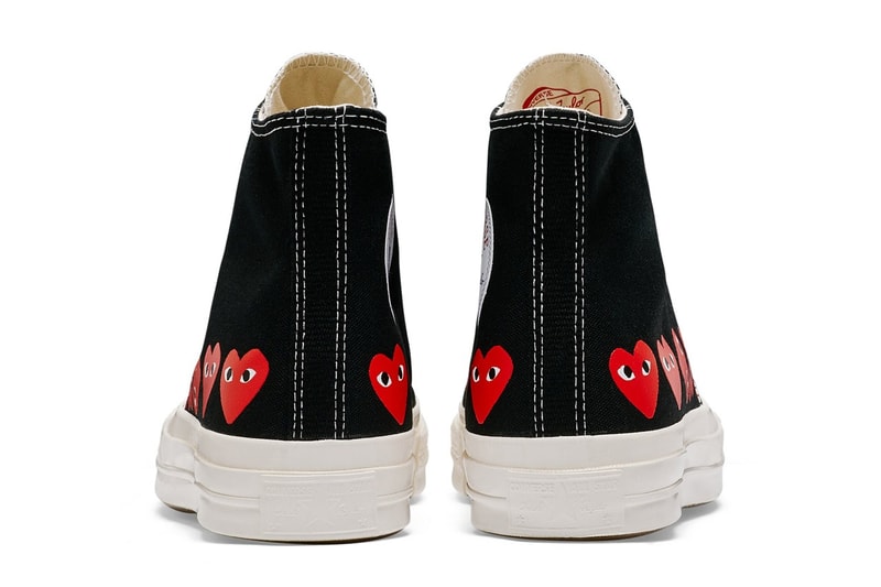 COMME des GARÇONS Play x Converse Chuck 70 聯名鞋款正式發佈