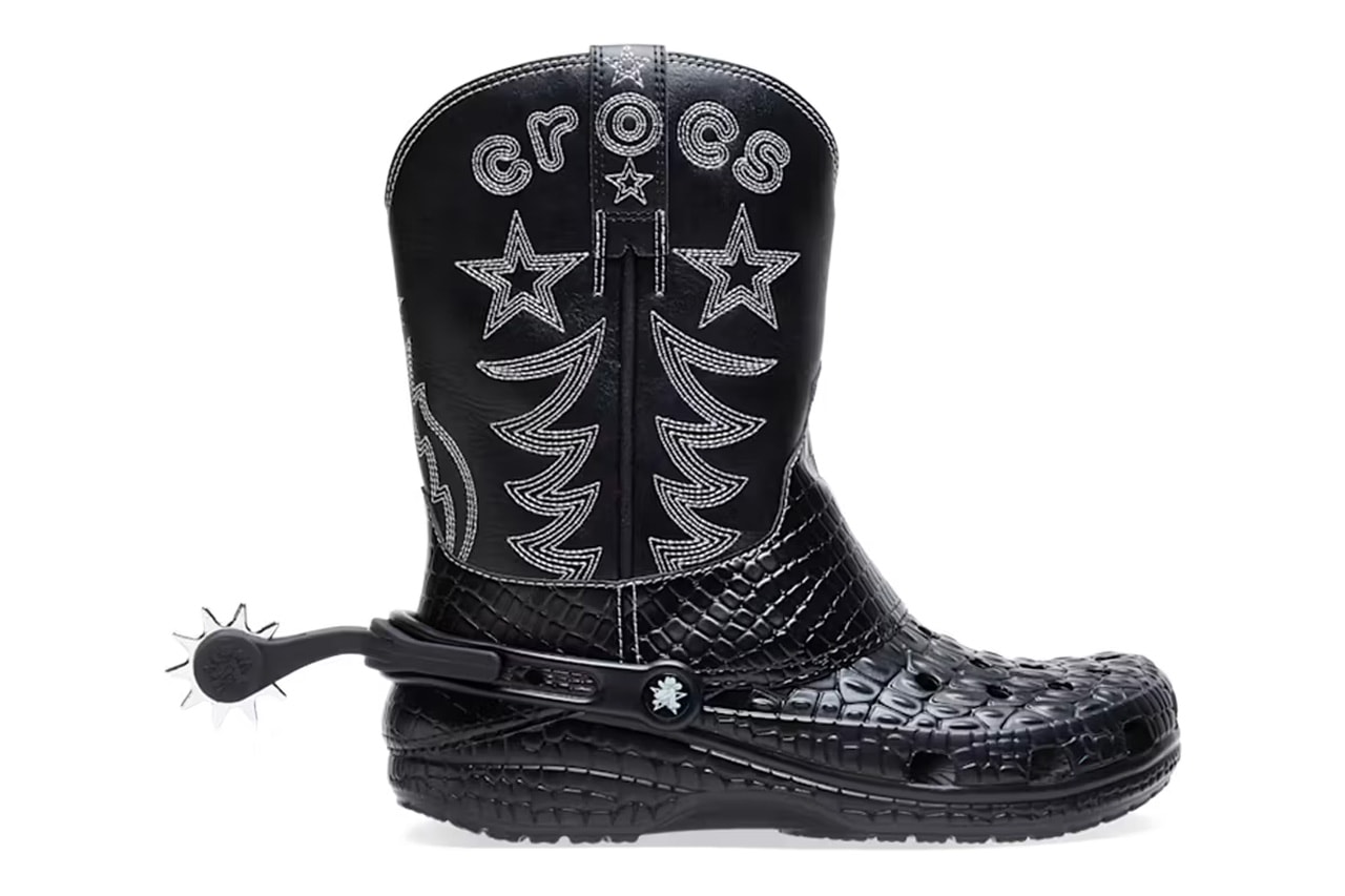 Crocs 正式推出全新「牛仔靴 Cowboy Boot」鞋款