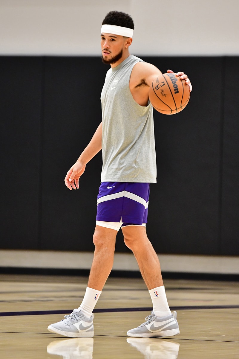 Devin Booker 公開個人簽名球鞋 Nike Book 1 最新配色「Cool Grey」