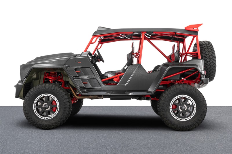 近賞 Drake 最新 900 匹馬力 Brabus Crawler 定製車款