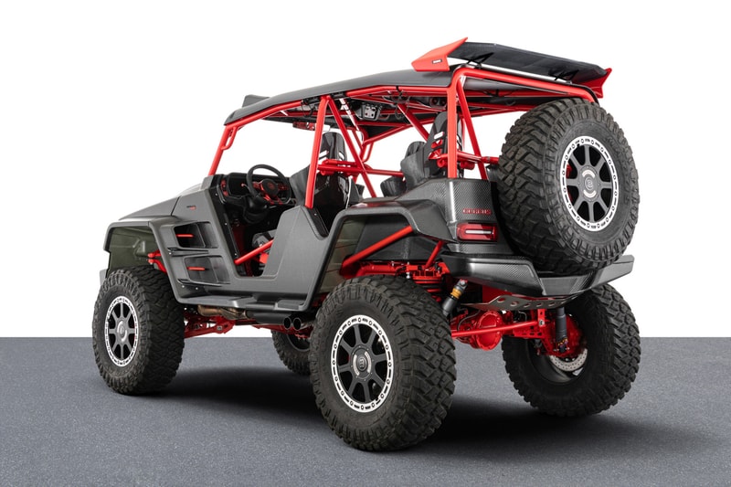 近賞 Drake 最新 900 匹馬力 Brabus Crawler 定製車款