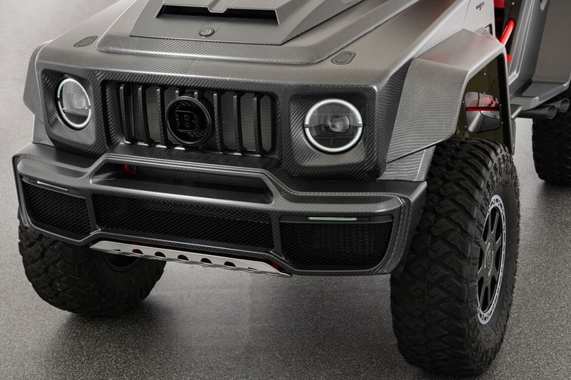 近賞 Drake 最新 900 匹馬力 Brabus Crawler 定製車款