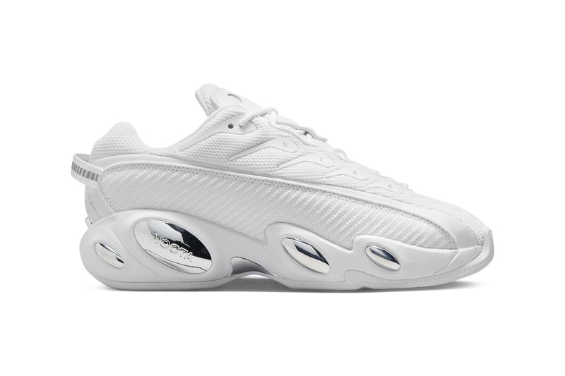 近賞 Nike NOCTA Glide 最新配色「White Chrome」