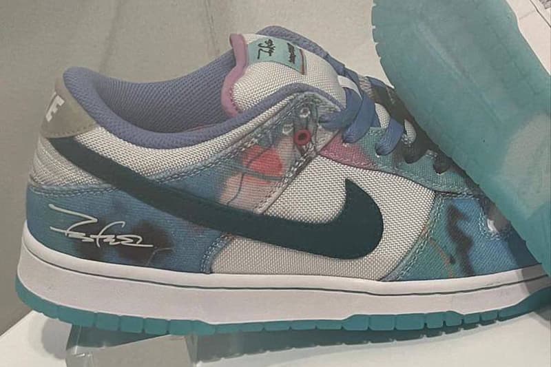 Futura x Nike SB Dunk Low 最新聯乘鞋款率先亮相