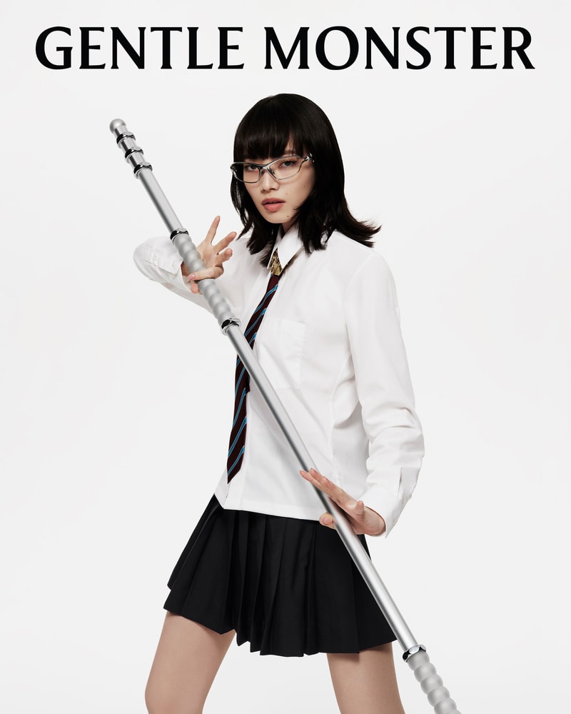 GENTLE MONSTER 攜手小松菜奈、大沢伸一共同演繹全新 2024 光學系列廣告大片