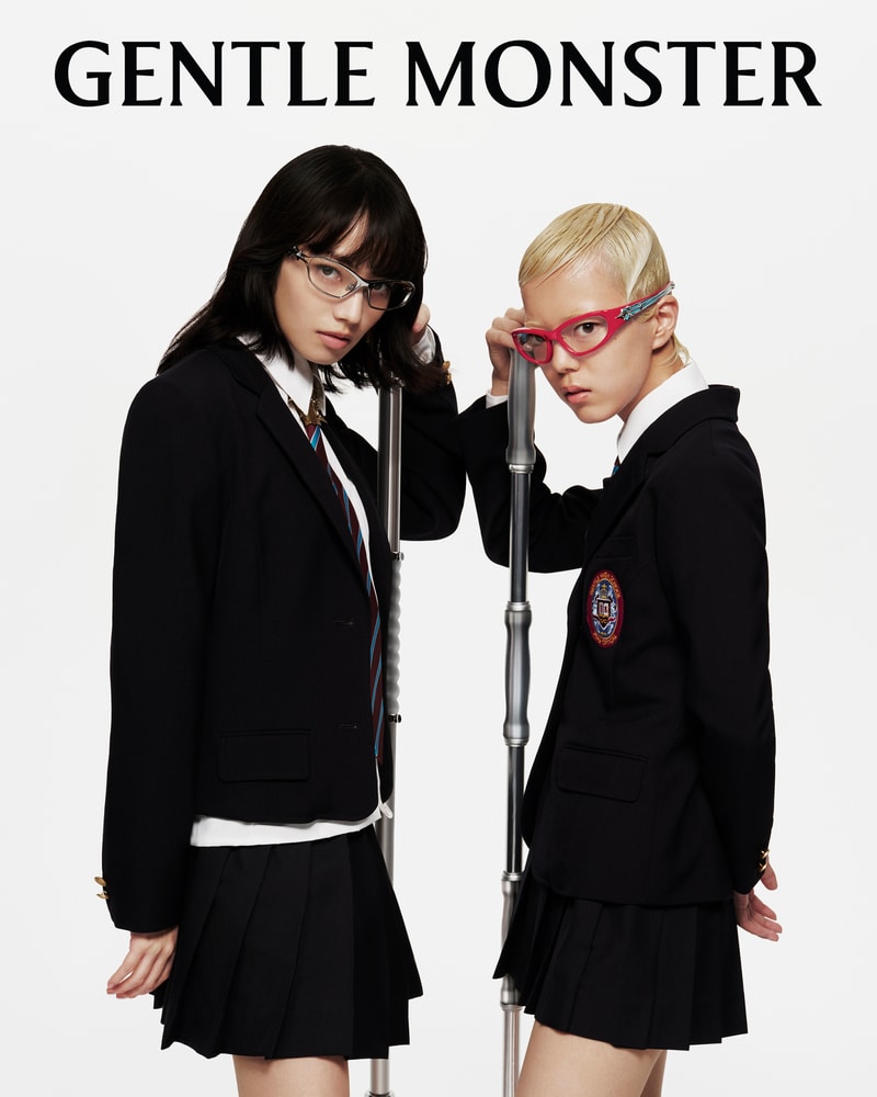 GENTLE MONSTER 攜手小松菜奈、大沢伸一共同演繹全新 2024 光學系列廣告大片