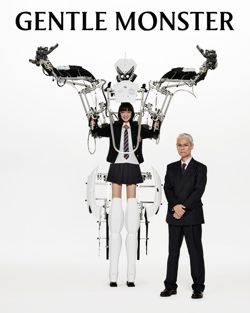 GENTLE MONSTER 攜手小松菜奈、大沢伸一共同演繹全新 2024 光學系列廣告大片